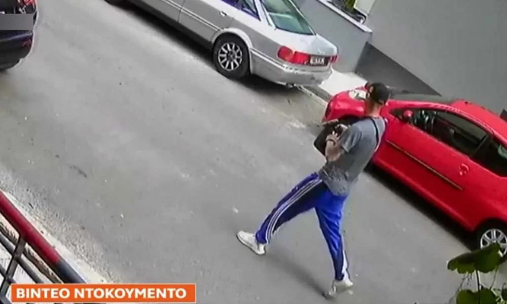 Σοκαριστικό βίντεο ντοκουμέντο: Ο δράστης της επίθεσης στη Λεωφόρο Αλεξάνδρας διαφεύγει...ήρεμος